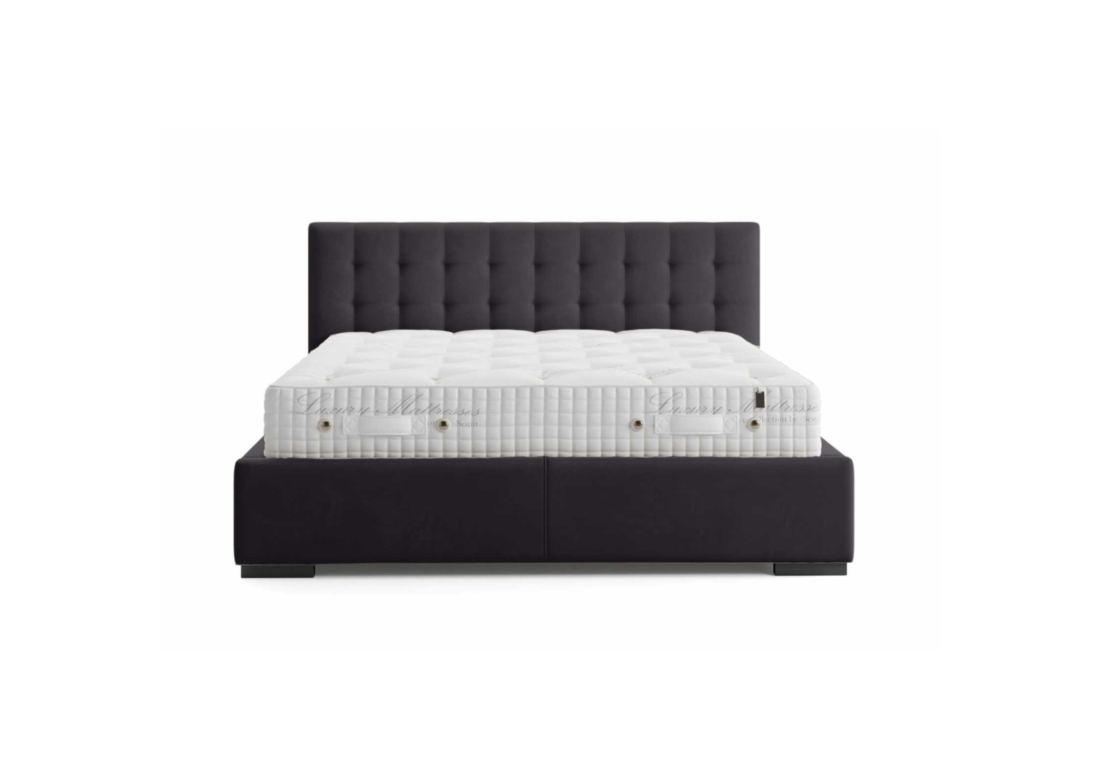 Czarne łóżko 180x200cm